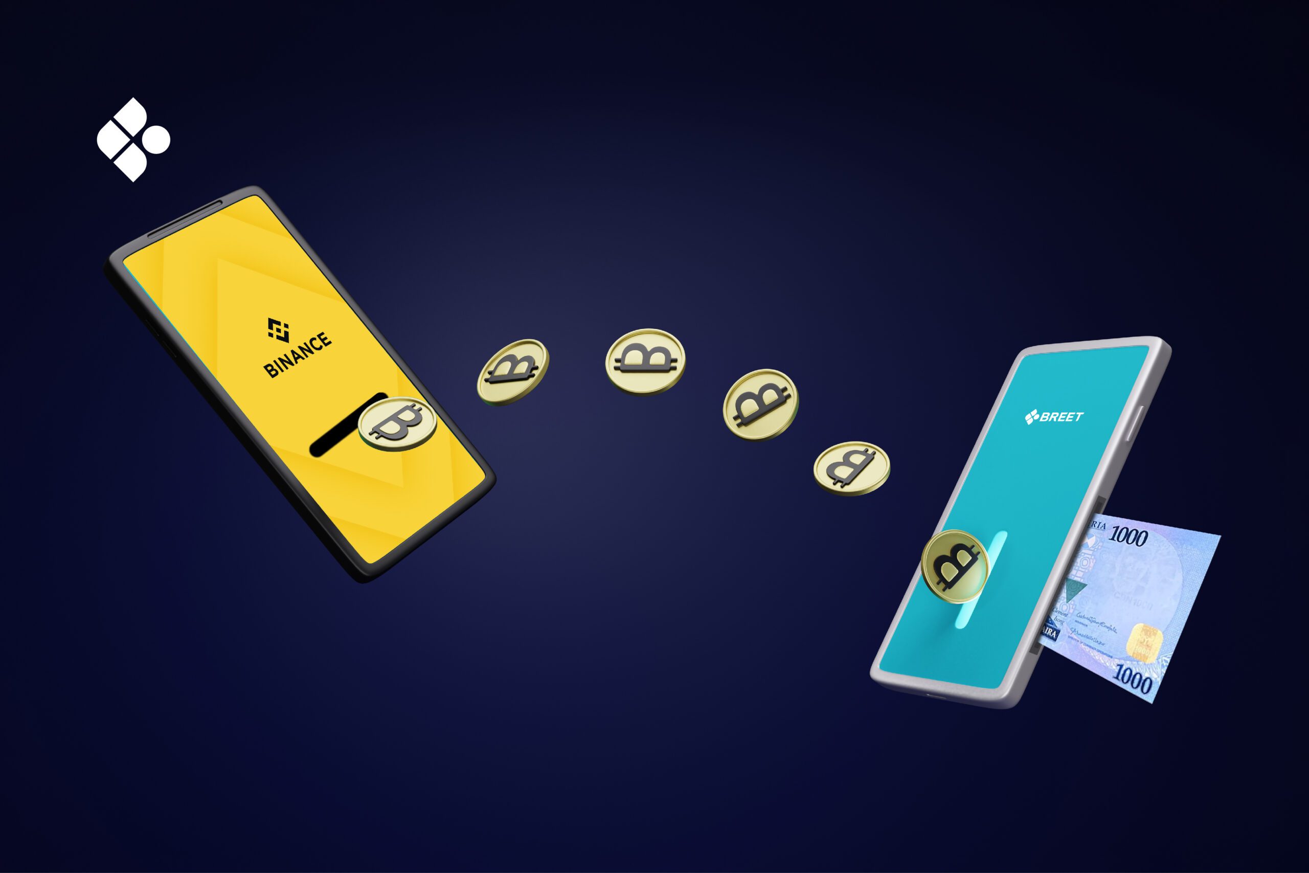 How to sell Bitcoin from your Binance App on the Breet app