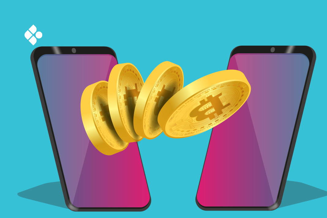 Coin transfer between two phone - how to sell Bitcoin in centralized exchanges