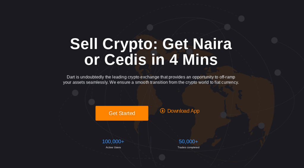 dartafrica sell bitcoin to cedis