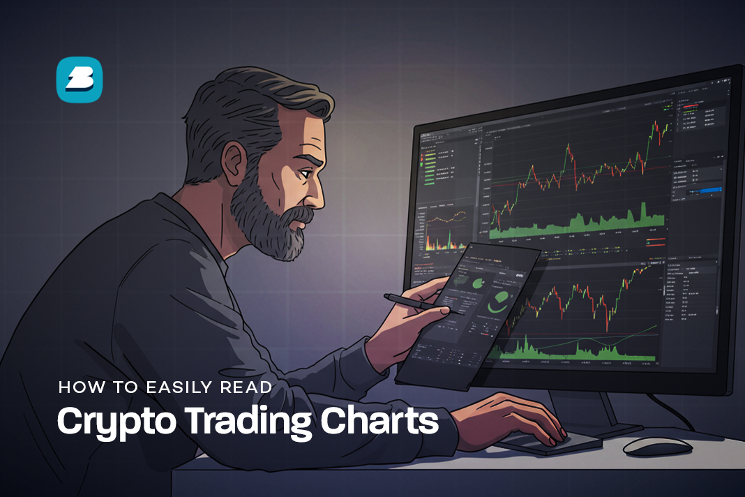 how to read crypto trading charts