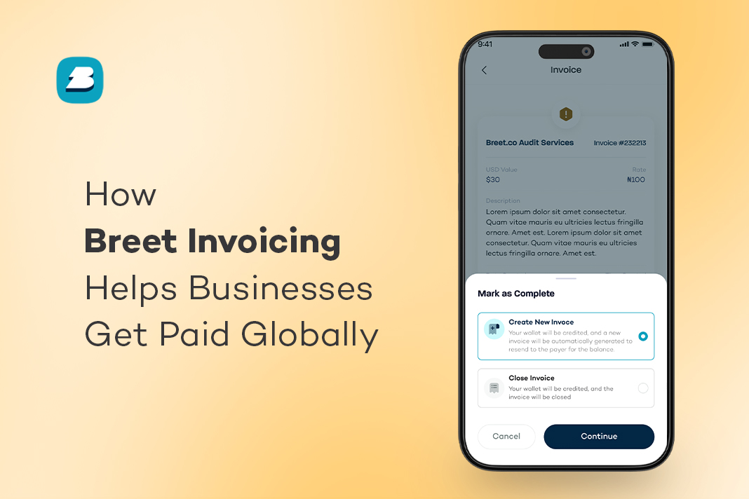 Breet invoicing