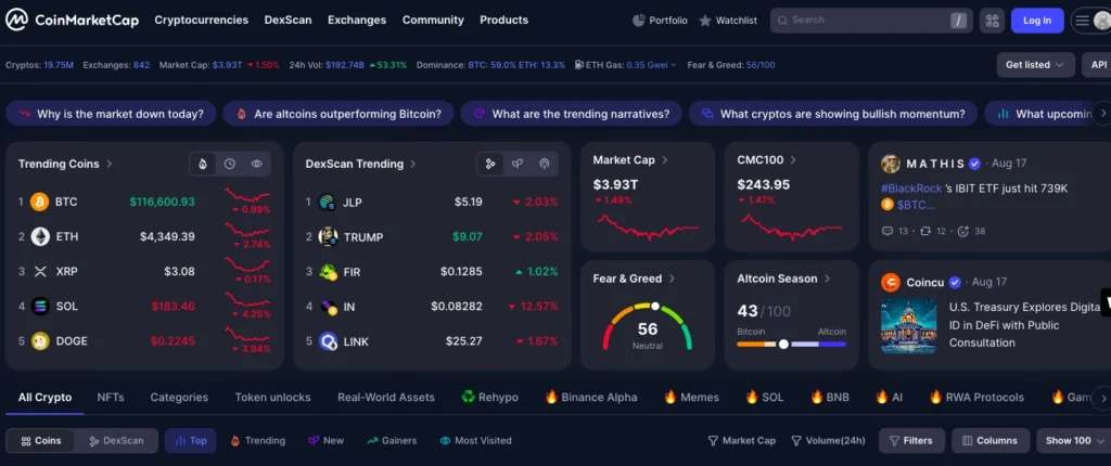 coinmarketcap app