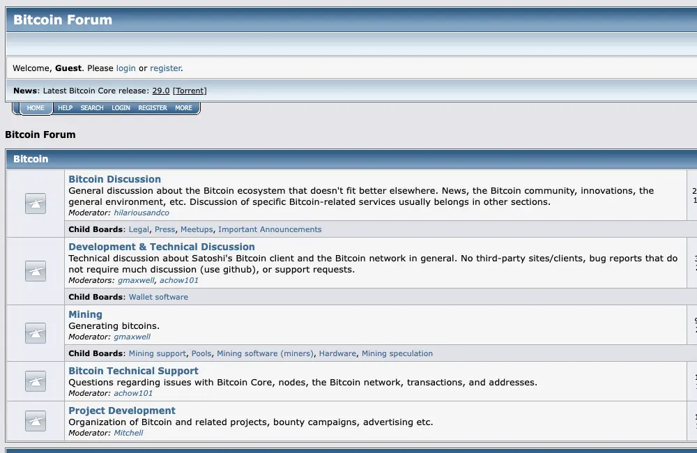 Bitcoin forum
