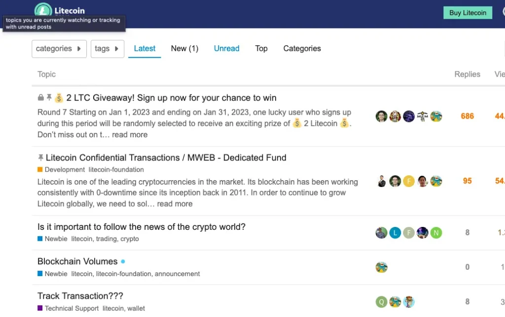 Litecoin talks