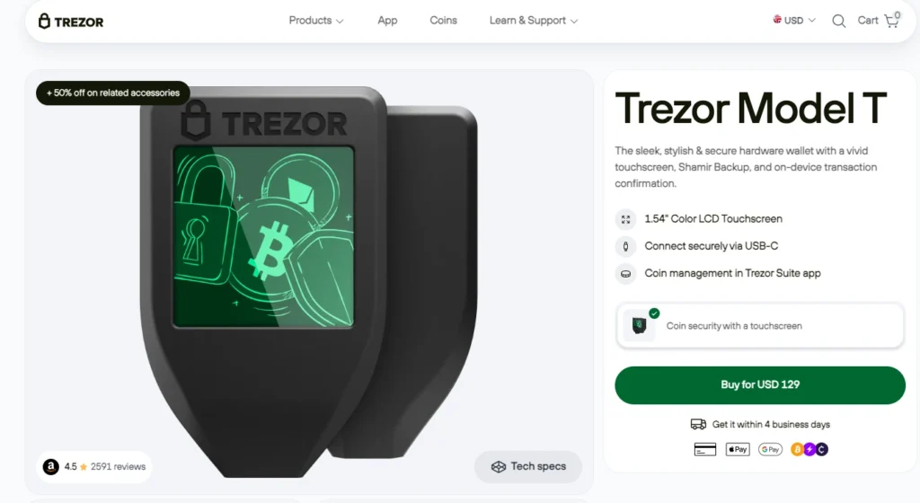 Trezor wallet