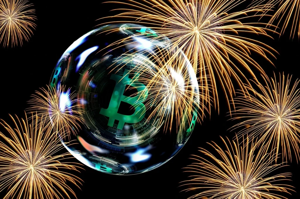crypto market bubble