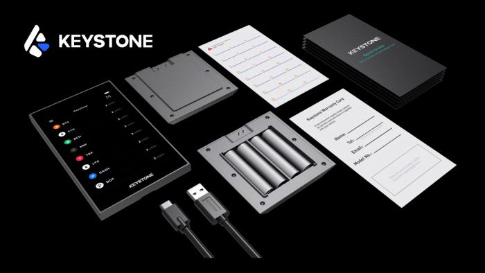 keystone pro hardware wallet