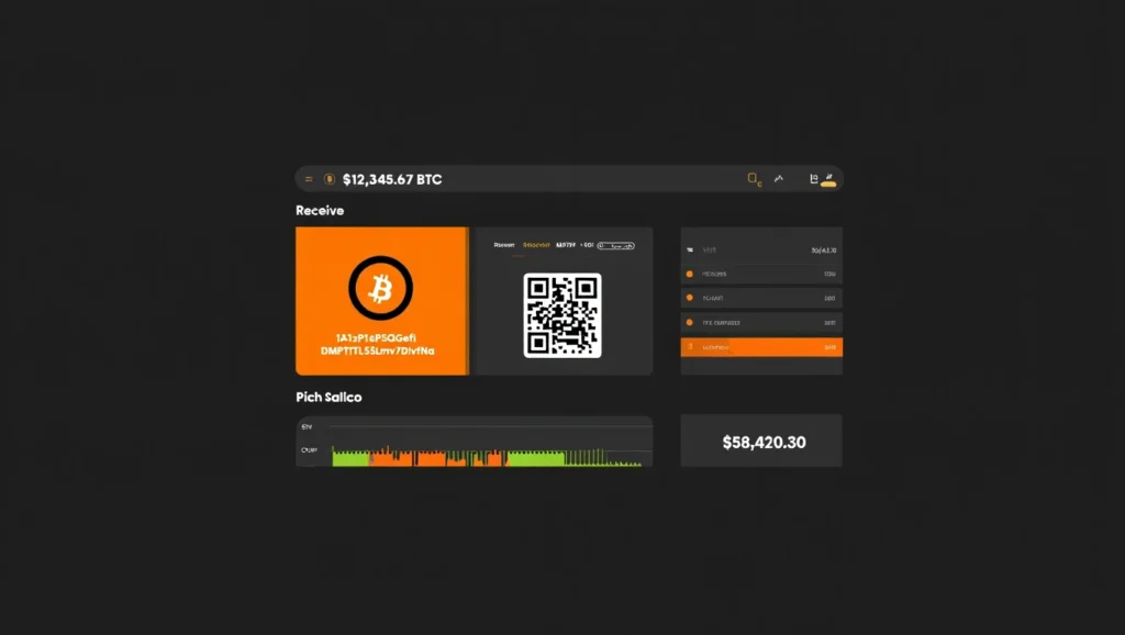 how do i get a bitcoin wallet address