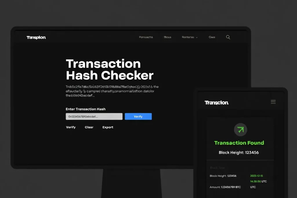 what is a transaction hash