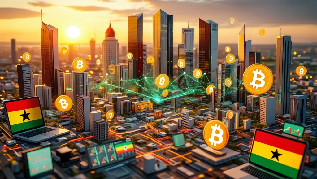 number of crypto users in ghana