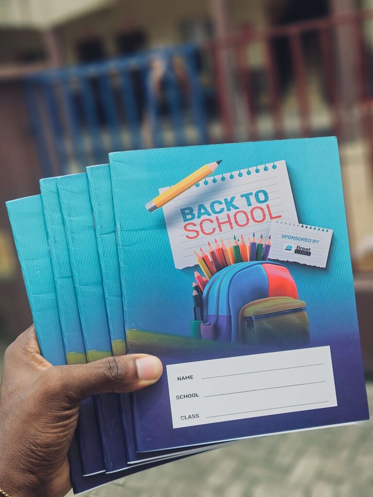 Breet cares back-to-school books